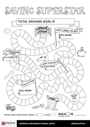 download savings colouring in worksheet thumbnail sapience financial