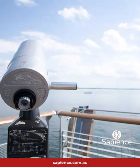 telescope on ship 