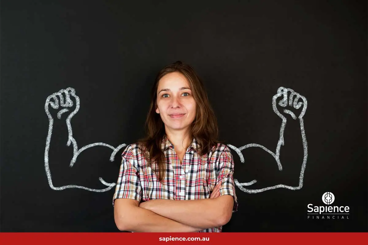 confident women understanding her strength and ready to face the world